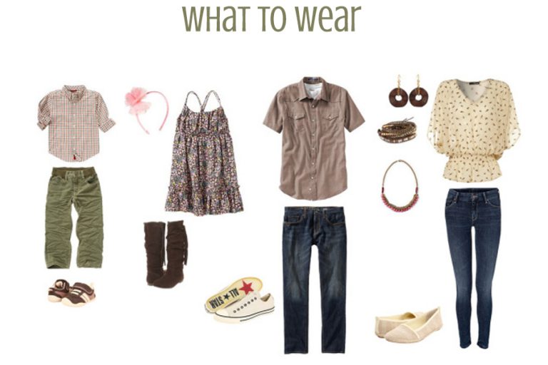 neutrals for family photographs