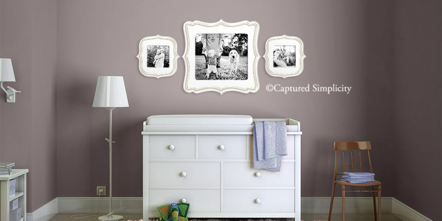 child photographer helps design wall displays in your home
