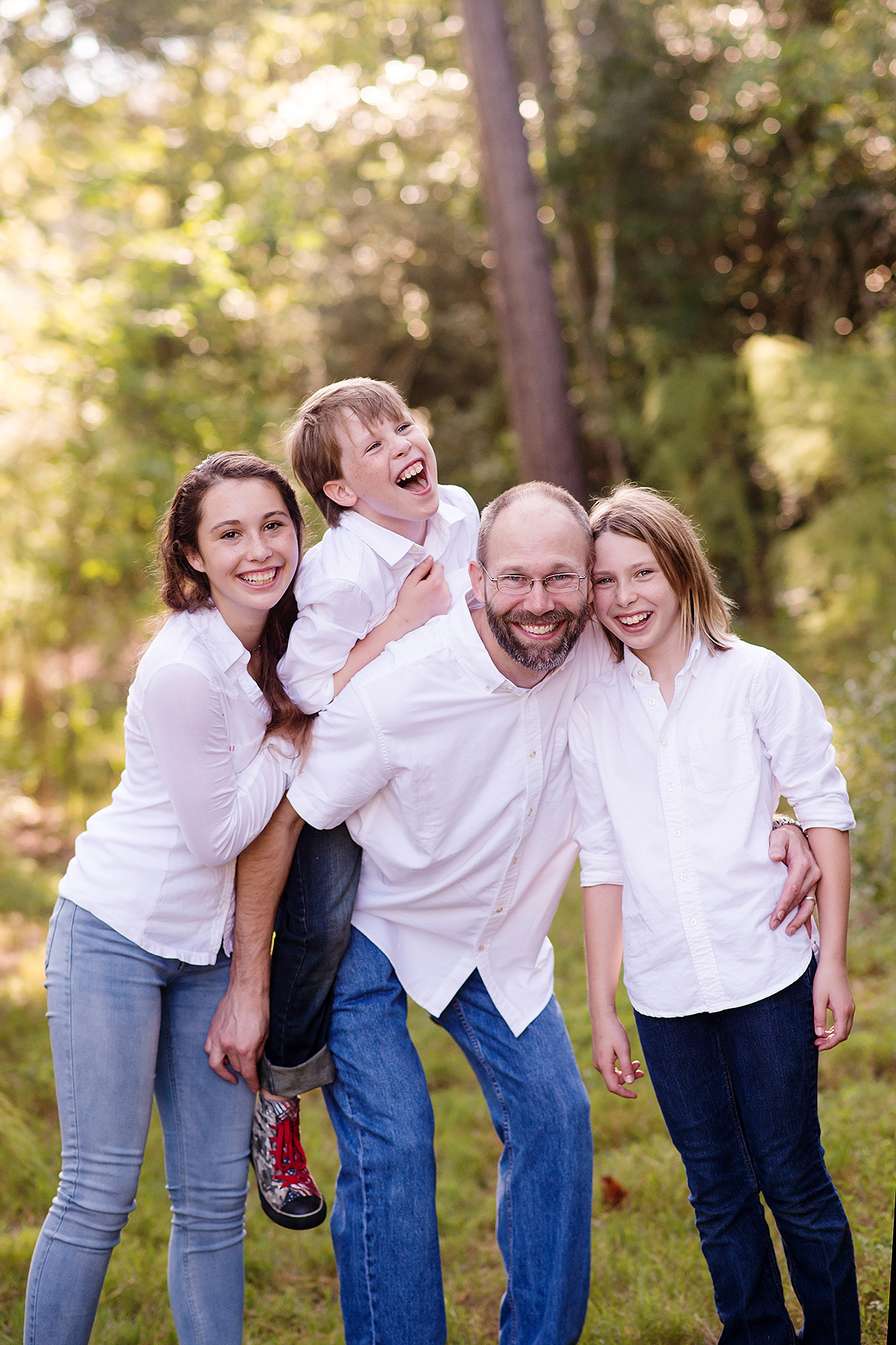 pics with the family